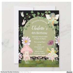 Enchanted Garden Invitation
