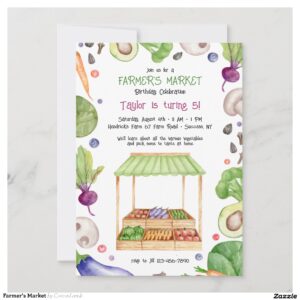 Farmer's Market Invitation