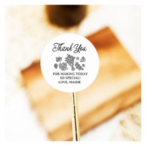 Fresh Off The Market Bridal Shower, Farmers Market Classic Round Sticker