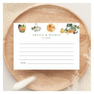 Off The Market Bridal Shower Advice & Wishes Enclosure Card