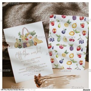 Off The Market Bridal Shower Invitation