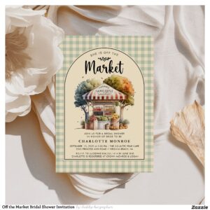 Off the Market Bridal Shower Invitation
