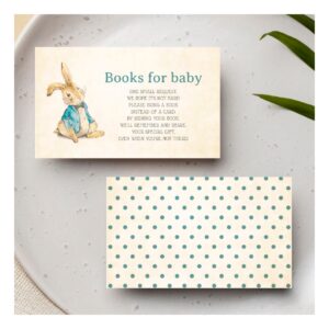 Peter Rabbit Book for Baby Request Insert