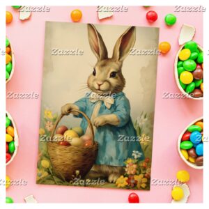 Vintage Easter Bunny Postcard